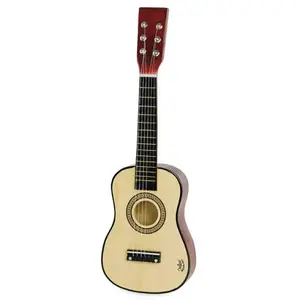 Comparateur de prix : Vilac Guitare - Unique - Guitare classique - Couleur beige - Livrée avec médiator - Corde de rechange