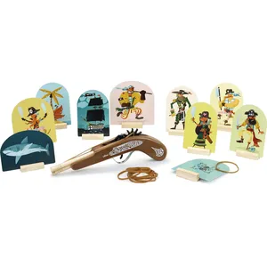 Comparateur de prix : Pistolet à élastiques pirates - Vilac - Jeux et jouets