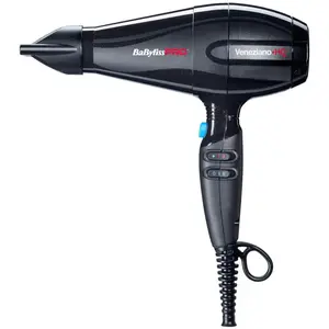 Comparateur de prix : Sèche-cheveux - BABYLISS PRO - Veneziano - 2200W - Noir - Ioniseur d'air