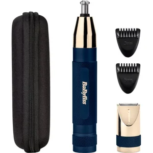 Comparateur de prix : Tondeuse nez oreilles BABYLISS E112E Super-X Metal édition Gold & Navy TU