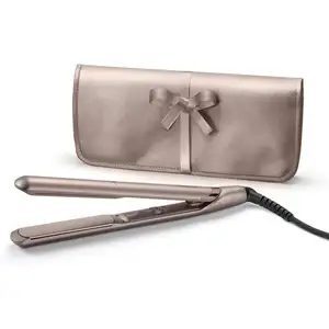 Comparateur de prix : BaByliss ST90PE brosse soufflante et fer à lisser Vapeur Rose doré 3 m