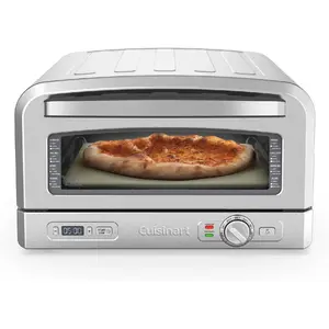 Comparateur de prix : Four à pizza électrique CUISINART CPZ120E acier inoxydable
