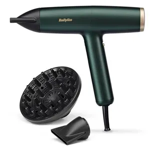Comparateur de prix : Sèche-cheveux - BABYLISS - D6555DE Air Power Pro - 1700 W - 70 dB - Vert