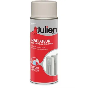 Peinture aérosol pour Radiateur - Satin Lin Clair - 400 ml - JulienVendu paramazon