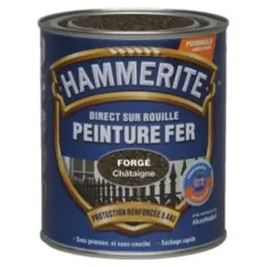 Julien - Peinture Direct Sur Rouille Forgée Châtaigne 0,75 l - Hammerite pas cher