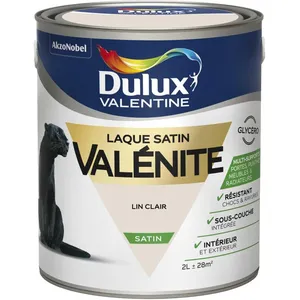 Comparateur de prix : DULUX VALENTINE Laque valenite satin 2L lin clair