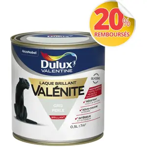 Comparateur de prix : DULUX VALENTINE Laque valenite brillant 0.5L gris perle