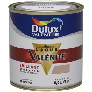 DULUX VALENTINE Laque valenite brillant 0.5L titaniumVendu parrakuten