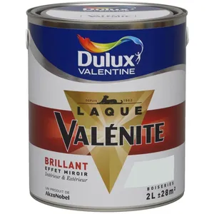 Laque boiseries et métal Valénite Dulux Valentine brillant gris perle 2LVendu paramazon