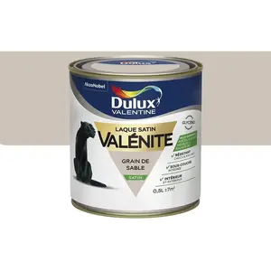 Peinture Laque Valénite Satin Grain De Sable 0,5 l - Dulux ValentineVendu paramazon