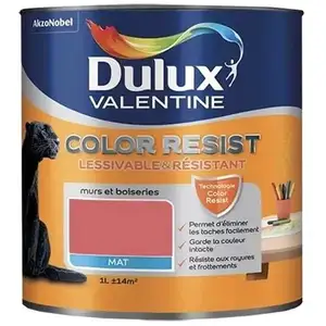 Comparateur de prix : DULUX VALENTINE COLOR RESIST - Peinture intérieure murs et boiseries ...