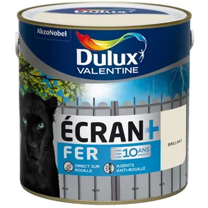 Comparateur de prix : Peinture - DULUX VALENTINE - Écran+ - 2 L - Blanc crème - Brillant - Glycérophtalique