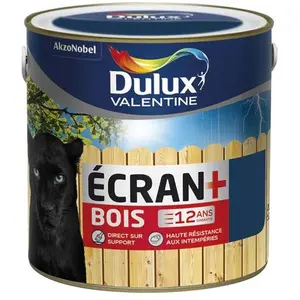 Peinture bois satin - DULUX VALENTINE - Marine - 2 L - Glycérophtalique - ExtérieurVendu parcdiscount