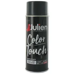 Comparateur de prix : JULIEN Peinture aérosol Color Touch brillant - Gris anthracite - 400 ml