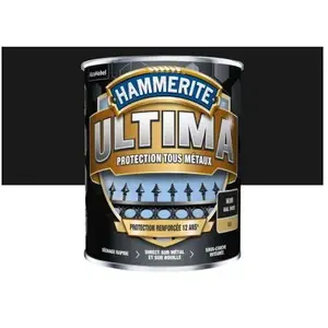 Peinture pour métal Ultima Hammerite mat noir 2,5L