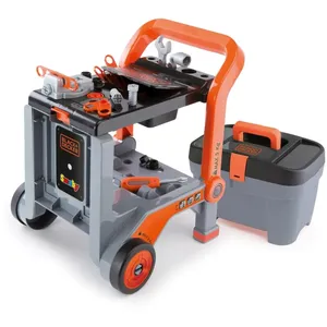 Smoby Atelier mobile BLACK+DECKER Argenté 360202 pas cher