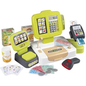 Comparateur de prix : Smoby grande caisse enregistreuse - 30 accessoires inclus - dès 3 ans