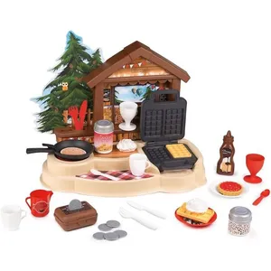 Marchande avec accessoires Smoby Chalet gourmand pas cher