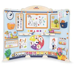 Comparateur de prix : SMOBY - School - Triptyque école avec activités éducatives pour enfant