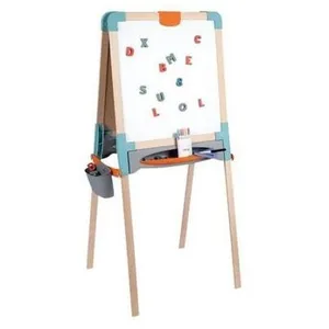 Comparateur de prix : Tableau pliable Smoby en tilleul avec ardoise double face