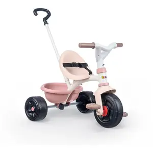 Comparateur de prix : SMOBY Tricycle enfant évolutif Be Fun - Structure métal - Rose