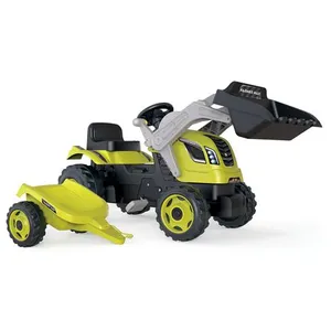 Tracteur à pédales Smoby avec remorque détachable à l'arrièreVendu parkaufland