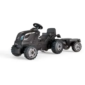 Comparateur de prix : Tracteur à pédales Smoby avec remorque détachable