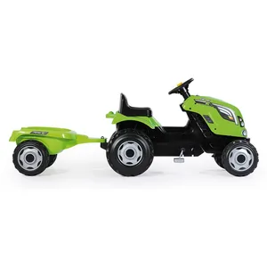 Comparateur de prix : Tracteur Smoby Farmer XL Vert avec remorque