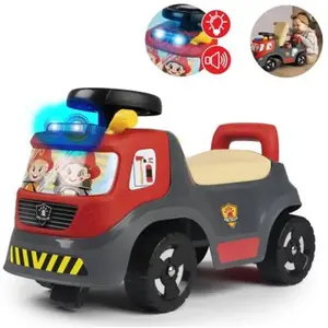 Trotteur Smoby Porteur Camion Pompier pas cher
