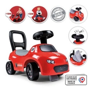 Comparateur de prix : Porteur bébé auto Little Smoby Rouge