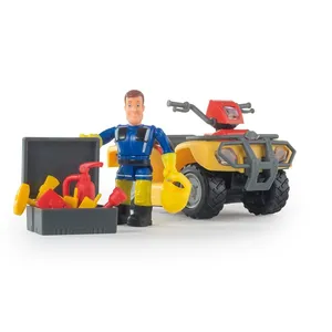 Smoby - Sam le Pompier - Quad Mercure - 8 Accessoires + 1 Figurine Incluse - 109257657002, Aucune pas cher