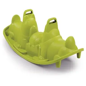Comparateur de prix : Bascule Chien 3 places - SMOBY - Vert - Ergonomique - Anti-UV