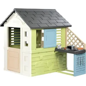 Comparateur de prix : Smoby Maison Pretty + Cuisine Smoby Life 7600810738