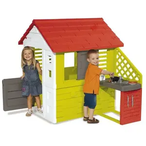 Smoby Simba - Maison de jeux pour enfants Nature (145 x 110 x 127 cm) pas cher