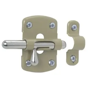 Comparateur de prix : Targette pêne rond verni 40 mm - VACHETTE - 13203000