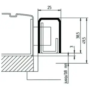 VACHETTE Gache pr exclusiv appliq blc d pas cher