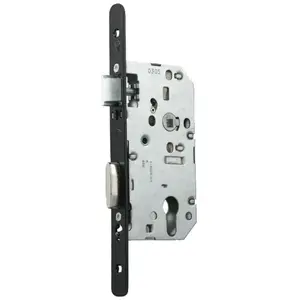 Comparateur de prix : Vachette Serrure à larder D455 Clé I Axe 40mm bout rond finition noir ...