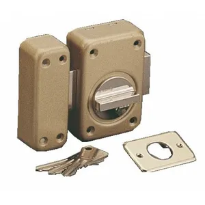 Comparateur de prix : Verrou V136 bouton pêne 110 bronze cylindre 45mm - VACHETTE - 16104000