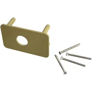 Comparateur de prix : Contreplaque pour verrou CYCLOP diamètre 23mm bronze VACHETTE - 704V