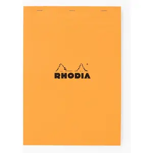 Comparateur de prix : Bloc bureau Rhodia N°18 format A4 petits carreaux 80 feuilles - Lot de 5