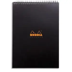 Bloc RhodiActive à reliure intégrale 80 feuilles format A4 pas cher