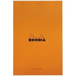 Rhodia - Bloc De Bureau Rhodia 210x318 80g Micro-perforee Uni Blanc pas cher