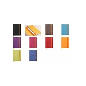 RHODIARAMA CARNET SOUPLE ANIS 10,5X14,8CM LIGNE 144P PAP IVO