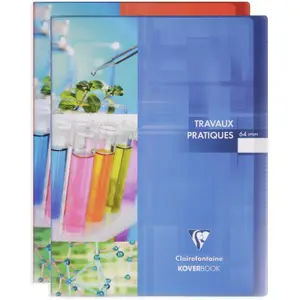 Clairefontaine 980420C Un Cahier Travaux Pratiques Agrafé Koverbook - ...