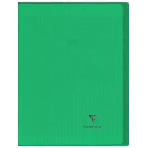 Cahier de 96 pages A4 Seyès Clairefontaine Koverbook 21 x 29,7 cm Vert