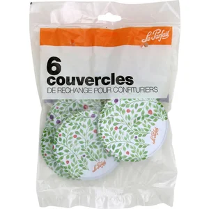 LE PARFAIT 1978025 Sachet de 6 capsules - D 82 confiturier - Inox pas cher