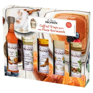 Monin Coffret pour Pause Gourmande 5*5 cl - pour boissons chaudes pas cher