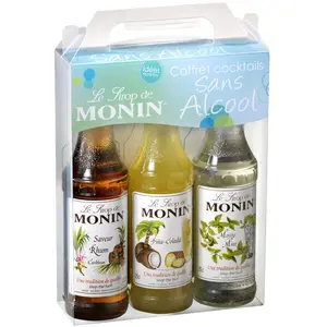 MONIN Coffret Sirop Virgin Cocktail - 25 cL x 3 pas cher