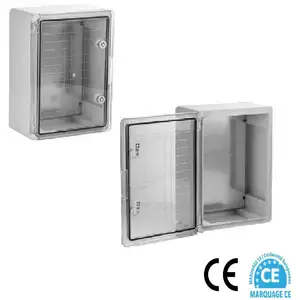 AR - Coffret électrique étanche porte translucide 400 x 300 x 170 mm I...Vendu parmanomano