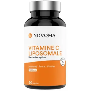 Comparateur de prix : NOVOMA Nutrivita Vitamine C Liposomale 90 Gélules
